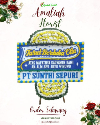 Papan Bunga Duka di Singkup