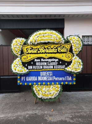 Papan Bunga Duka di Singkup